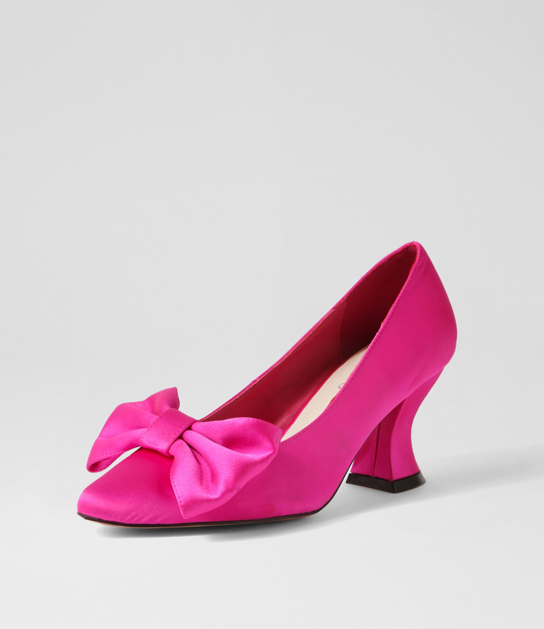 Pink Satin Heels - Platform Heels - Ankle Strap Sandals - Lulus